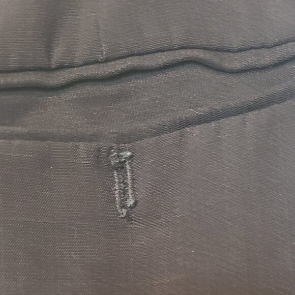 Vintage Chocolate Brown Straight Leg Slacks Trouser Pants-Small - Picture 8 of 8